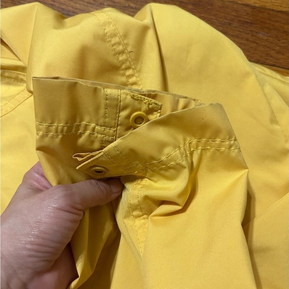 Royal Robbins Windbreaker Jacket Womens Med Yellow Zip Up Lightweight Outdoors - Picture 10 of 11